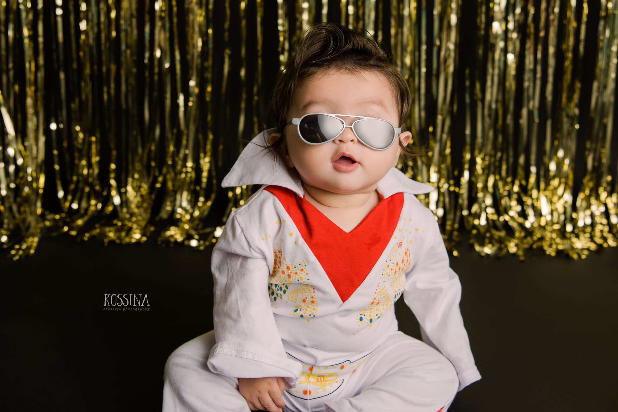 Yoda Costume Elvis Presley Costume For Babies By Rubies, Boys 6-12