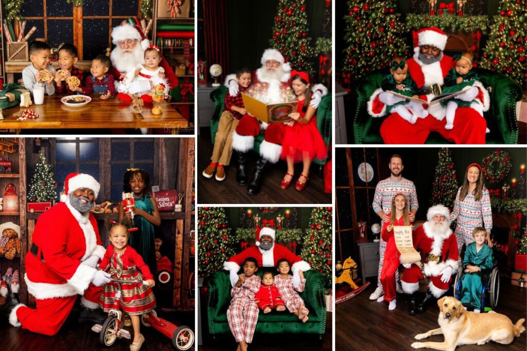 Orlando santa photos black santa